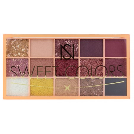 Palette 15 Ombres à Paupières NS – Sweet Colors & Galaxy Nude