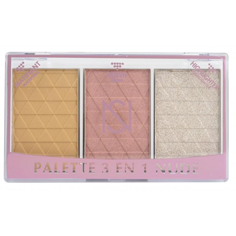 Palette 3 en 1 Éclat | NS Makeup