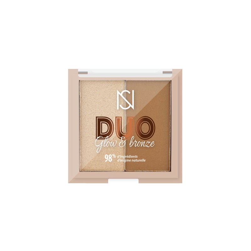 Palette duo glow & bronze