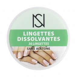Lingettes dissolvantes sans acétone