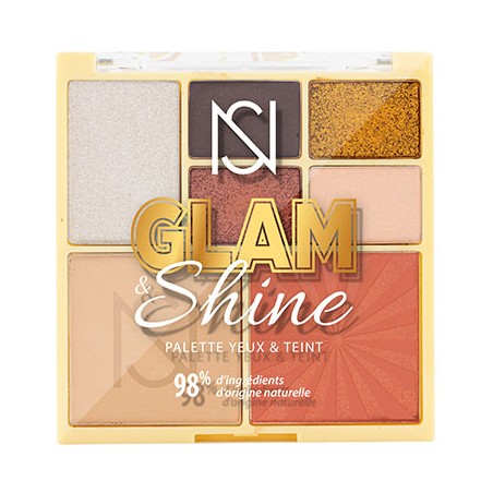 Palette yeux et teint glam shine