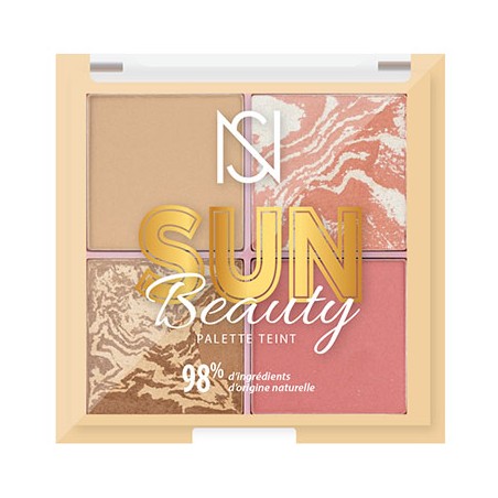 Palette Sun Beauty NS – Teint Ensoleillé Naturel & Végan