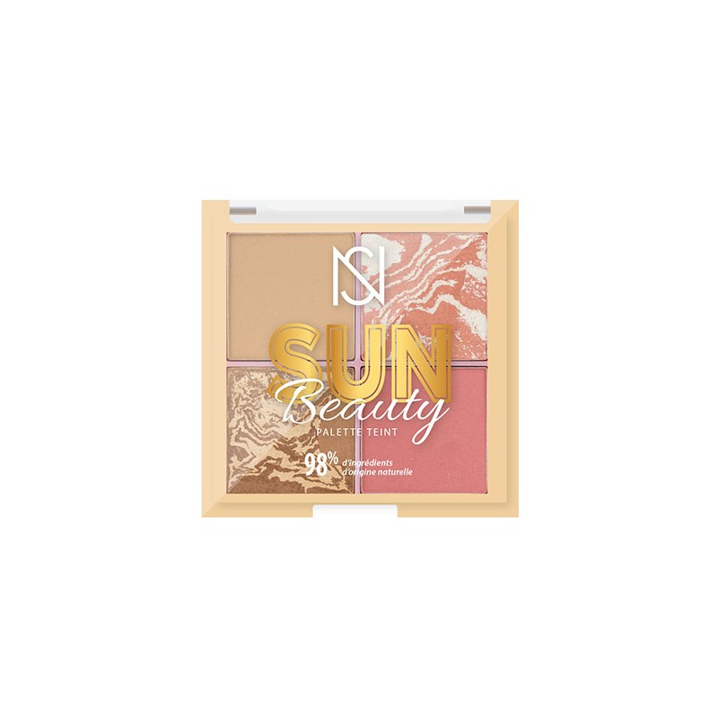 Palette Sun Beauty NS – Teint Ensoleillé Naturel & Végan