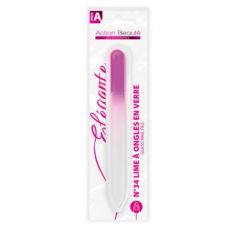 Lime à ongles en verre | Manucure délicate – Action Beauté