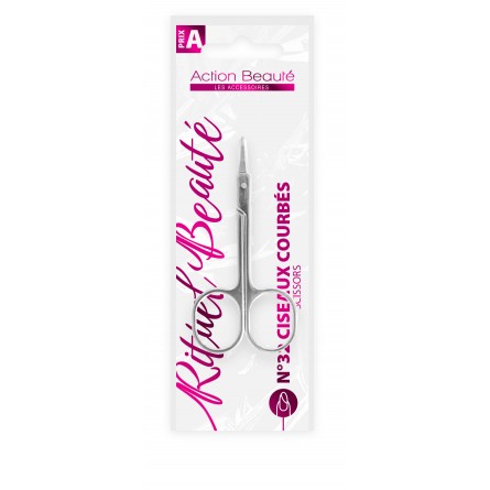 Ciseaux courbes manucure | Coupe précise – Action Beauté