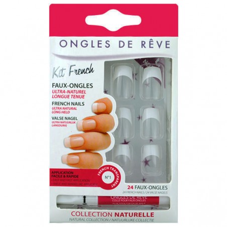 ONGLES DE RÊVE CLASSIQUE N°01 FRENCH TRANSPARENT