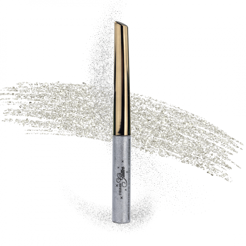 Eyeliner Glitter NS Makeup – Eyeliner Pailleté Vegan – Or, Rose & Argent