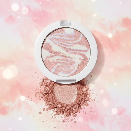 Ombre à Paupières Marbrée NS Makeup – Fard à Paupières Pailleté Vegan