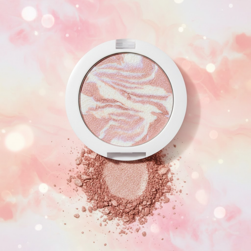 Ombre à Paupières Marbrée NS Makeup – Fard à Paupières Pailleté Vegan