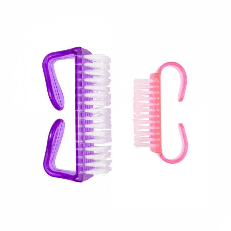 Dual Size Nail Brushes S & M – Action Beauté No.24 | Nail Cleaning & Hand Care