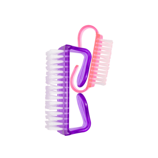 Dual Size Nail Brushes S & M – Action Beauté No.24 | Nail Cleaning & Hand Care