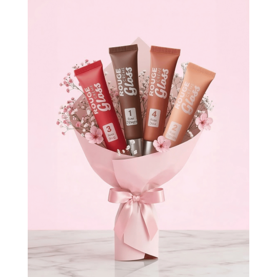 Rouge Crème Gloss – Brillance & Confort | NS Makeup