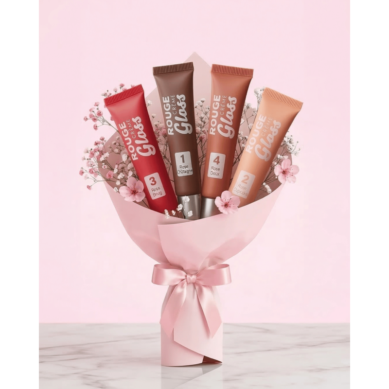 Rouge Crème Gloss – Brillance & Confort | NS Makeup