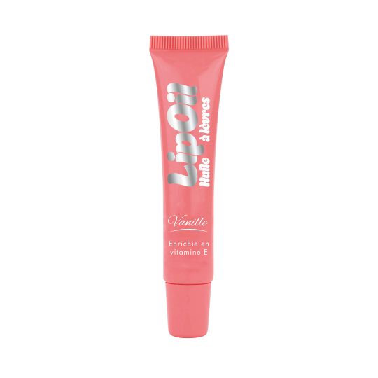 Lip Oil Vanille NS New Story | Huile à Lèvres Brillante à la Vitamine E 14 ml