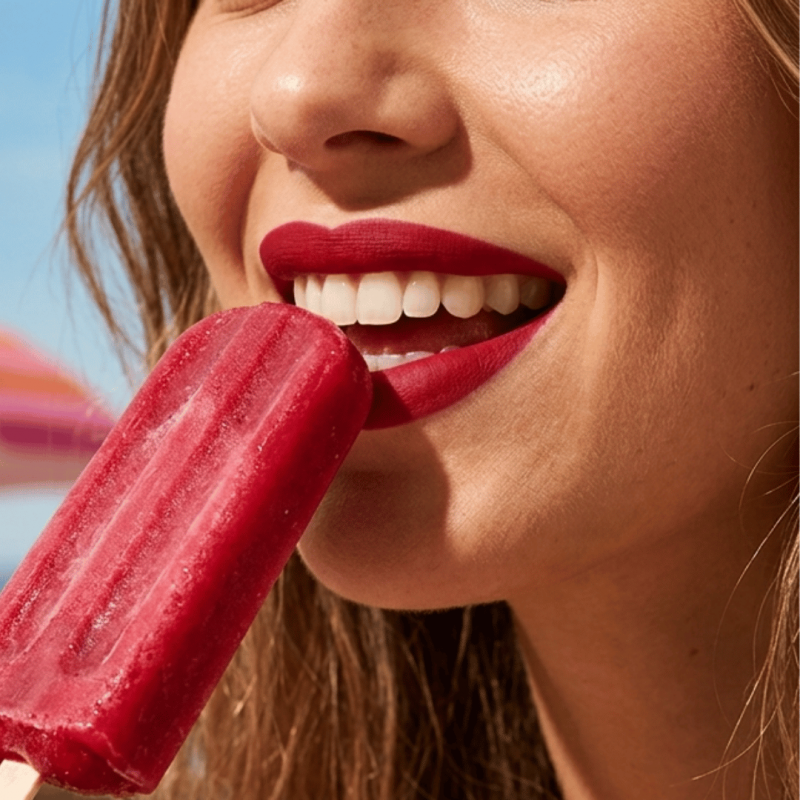 Lip Matte Sans Transfert Vegan – Parfum Vanille