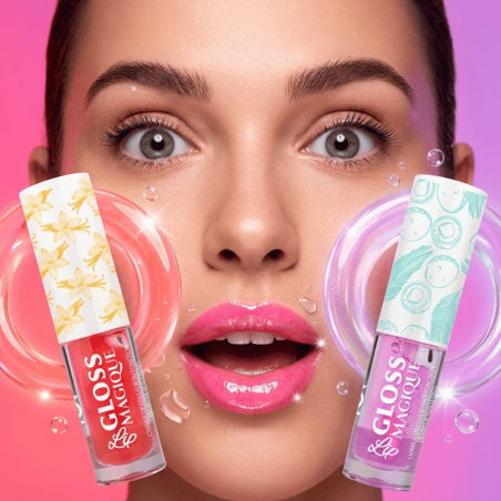 Lip Gloss Magique - Vanille & Coco - Gloss Révélateur de Couleur pH