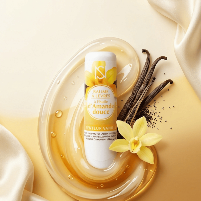 Baume à lèvres à l’huile d’amande douce | NS Makeup