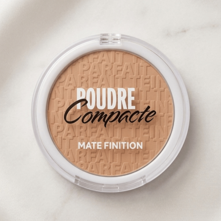 Poudre Compacte Matifiante – Fini Mat Naturel 12 g