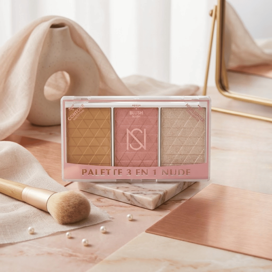 Palette 3 en 1 Éclat | NS Makeup