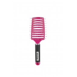 Brosse Incurvée Fushia n°31 – Démêlage ultra doux & coiffage confortable