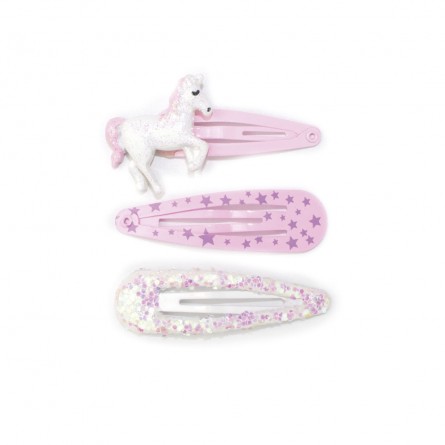 Clic clac licorne paillettes