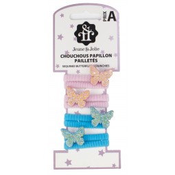 N°36 Chouchous Papillon Pailletés – Accessoires Cheveux Enfant