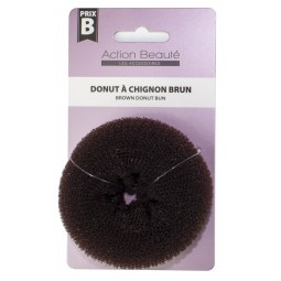 N°42 Donut à Chignon Brun – Accessoire Chignon Cheveux