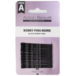 Bobby Pins Noirs - Épingles à cheveux