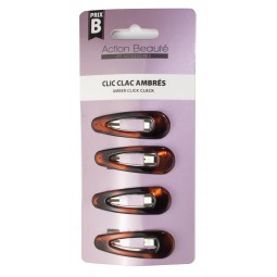 Pinces Ambrés Cheveux