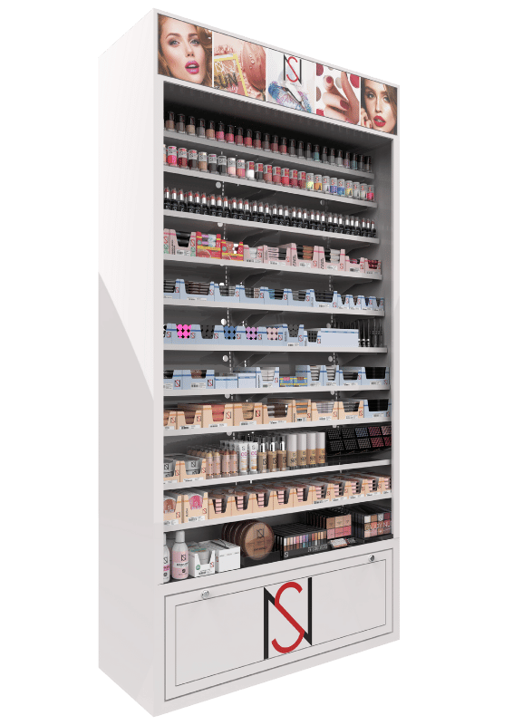 Meuble merchandising NS Makeup – format compact